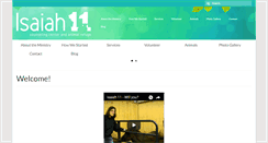 Desktop Screenshot of isaiah11.org